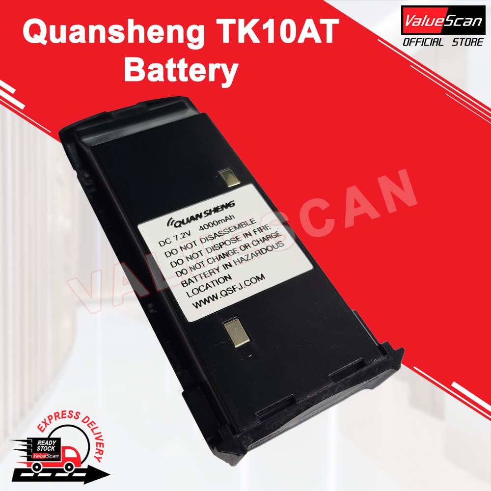 Battery for Quansheng TK-10AT Walkie Talkie