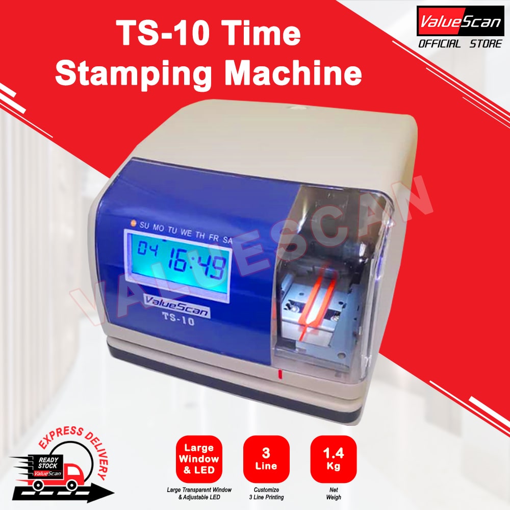 ValueScan TS-10 Time Stamping Machine / Time Stamp