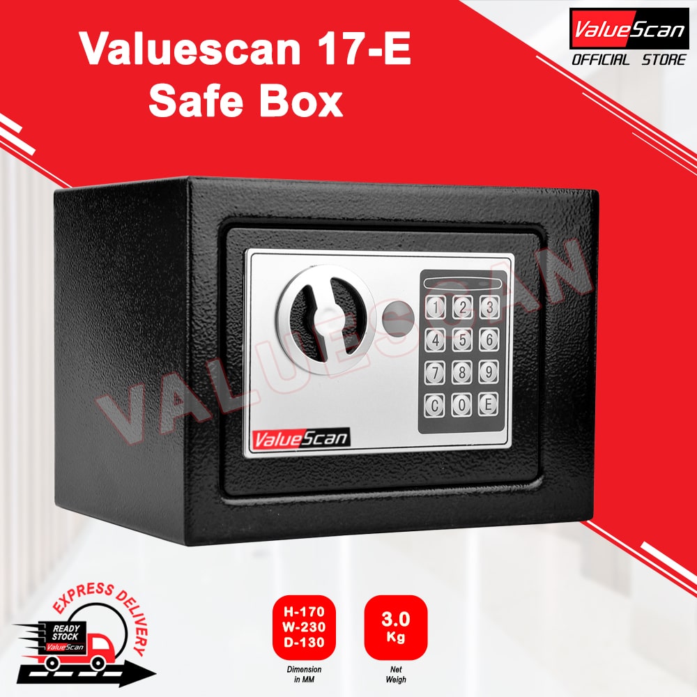 ValueScan 17-E Digital Safe Box / Safety Box