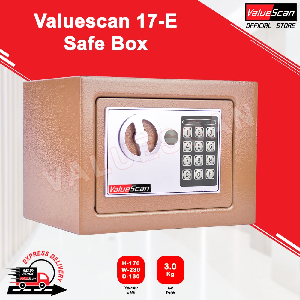 ValueScan 17-E Digital Safe Box / Safety Box