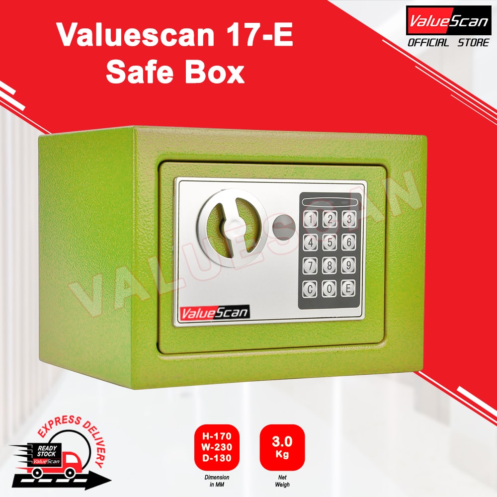 ValueScan 17-E Digital Safe Box / Safety Box