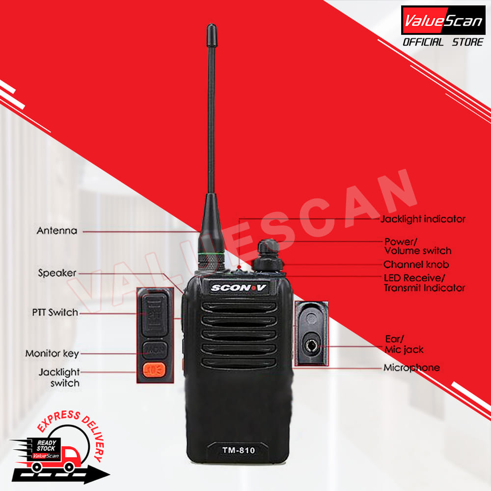 SconV TM-810 Walkie Talkie