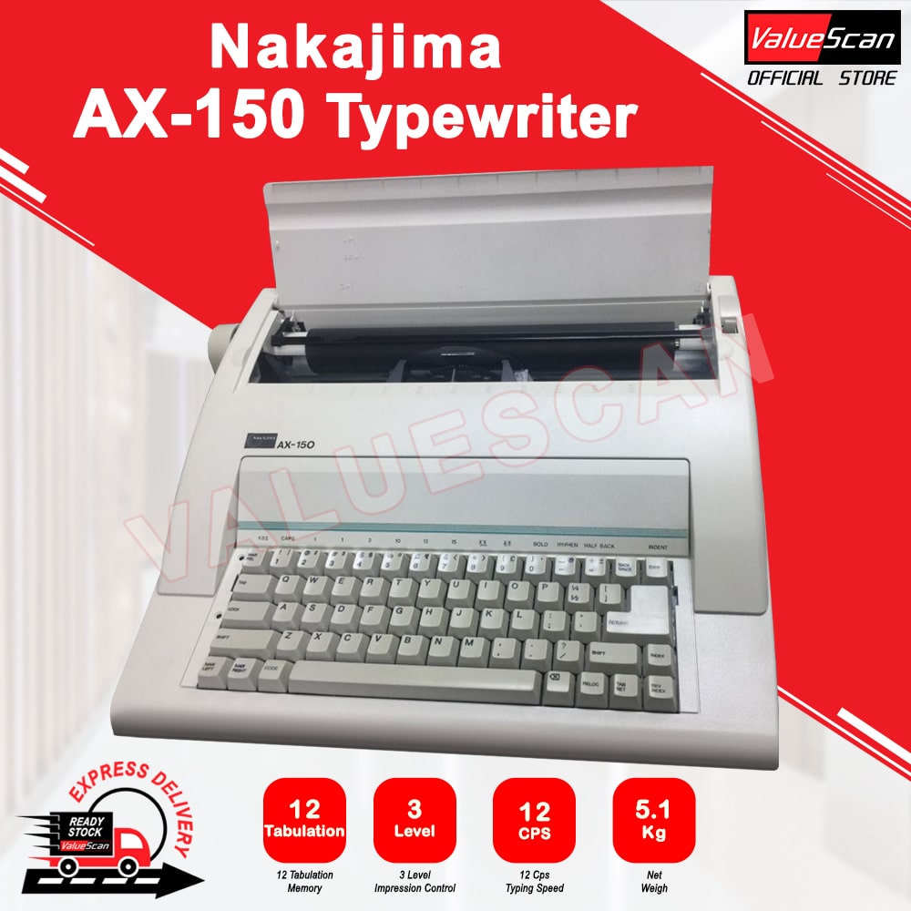 Nakajima AX-150 Electronic Typewriter