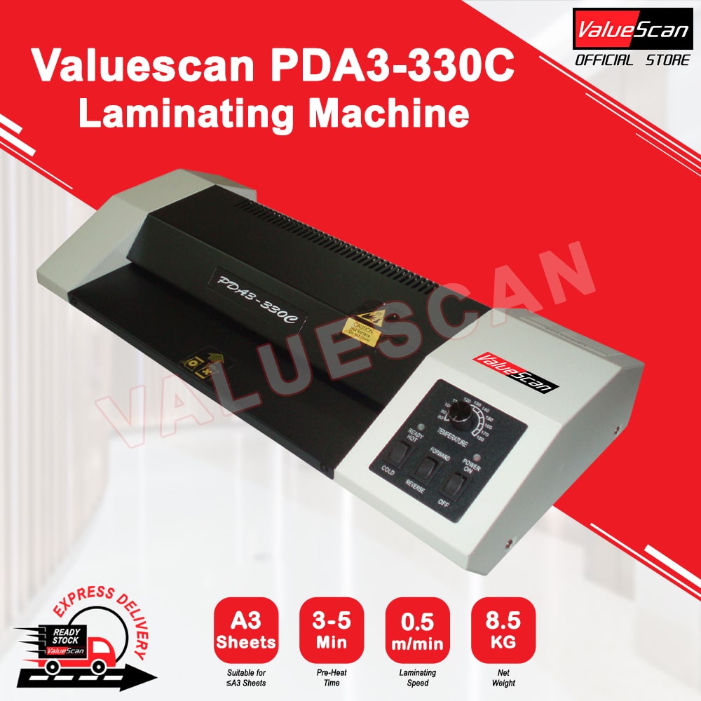 ValueScan PDA3-330C A3 Laminate / Laminator / Laminating Machine