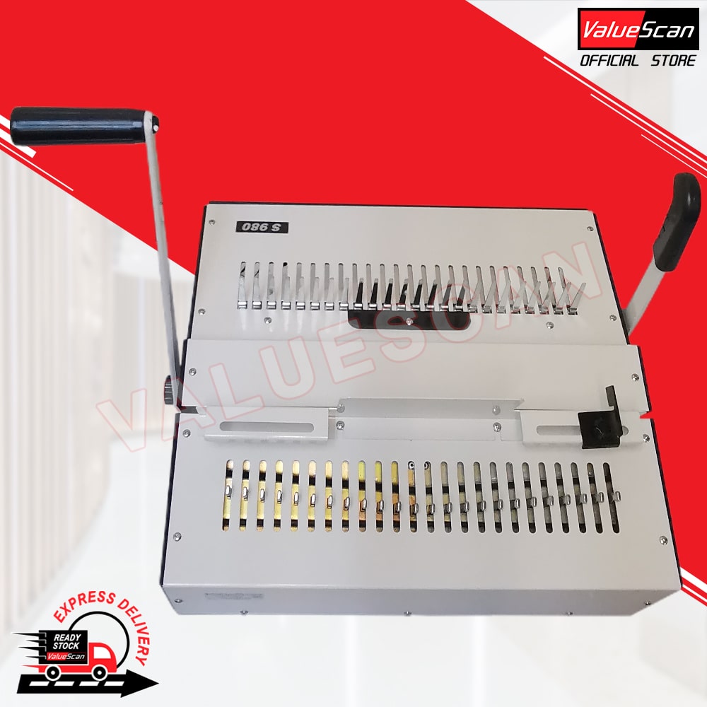 ValueScan YB-S980 Heavy Duty Comb Binding Machine
