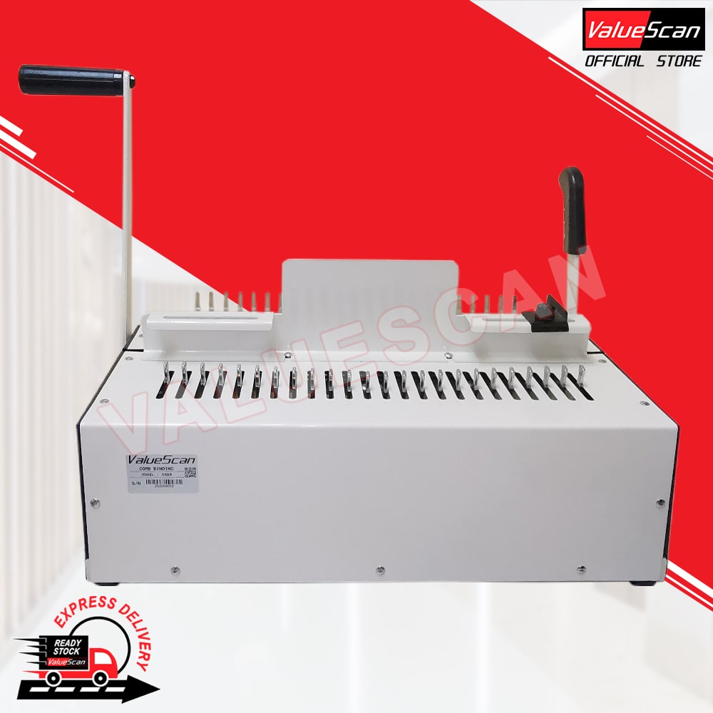 ValueScan YB-S980 Heavy Duty Comb Binding Machine
