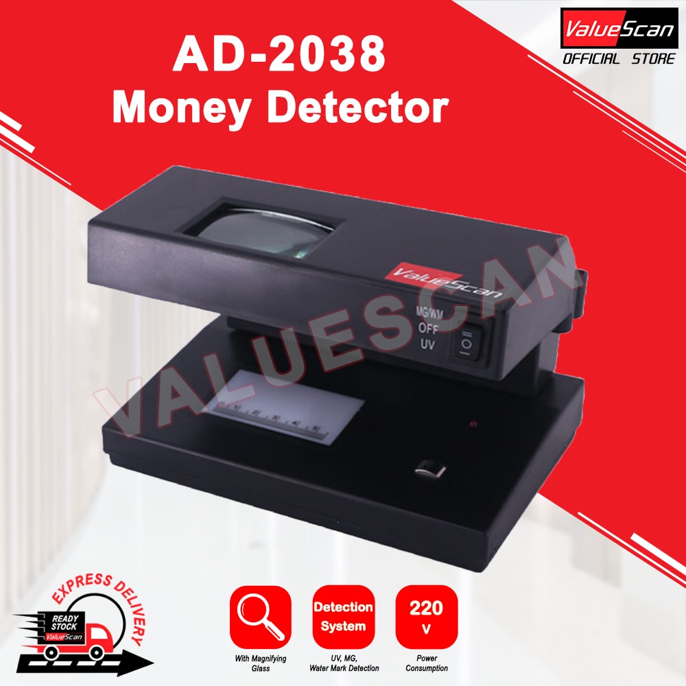 ValueScan AD-2038 Money Detector With Uv Function