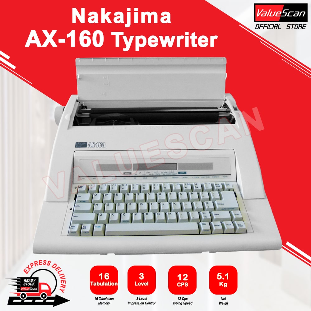 Nakajima AX-160 Electronic Typewriter