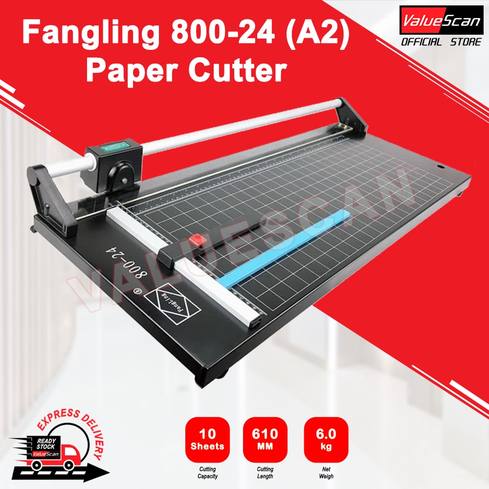 Fangling 800-24 (A2) Rotary Paper Cutter / Sheet Trimmer