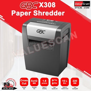 GBC X308 Paper Shredder / Shredding Machine