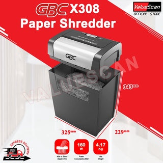 GBC X308 Paper Shredder / Shredding Machine