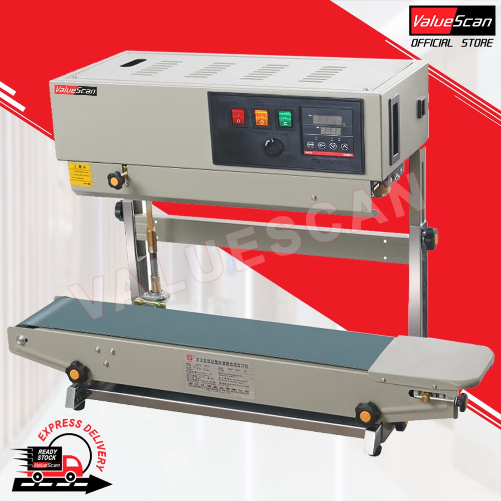 Valuescan Vertical FR-900 Continuous Band Sealer / FR 900 , FKR-900 , FKR 900 Vertical Continues Sealing Machine