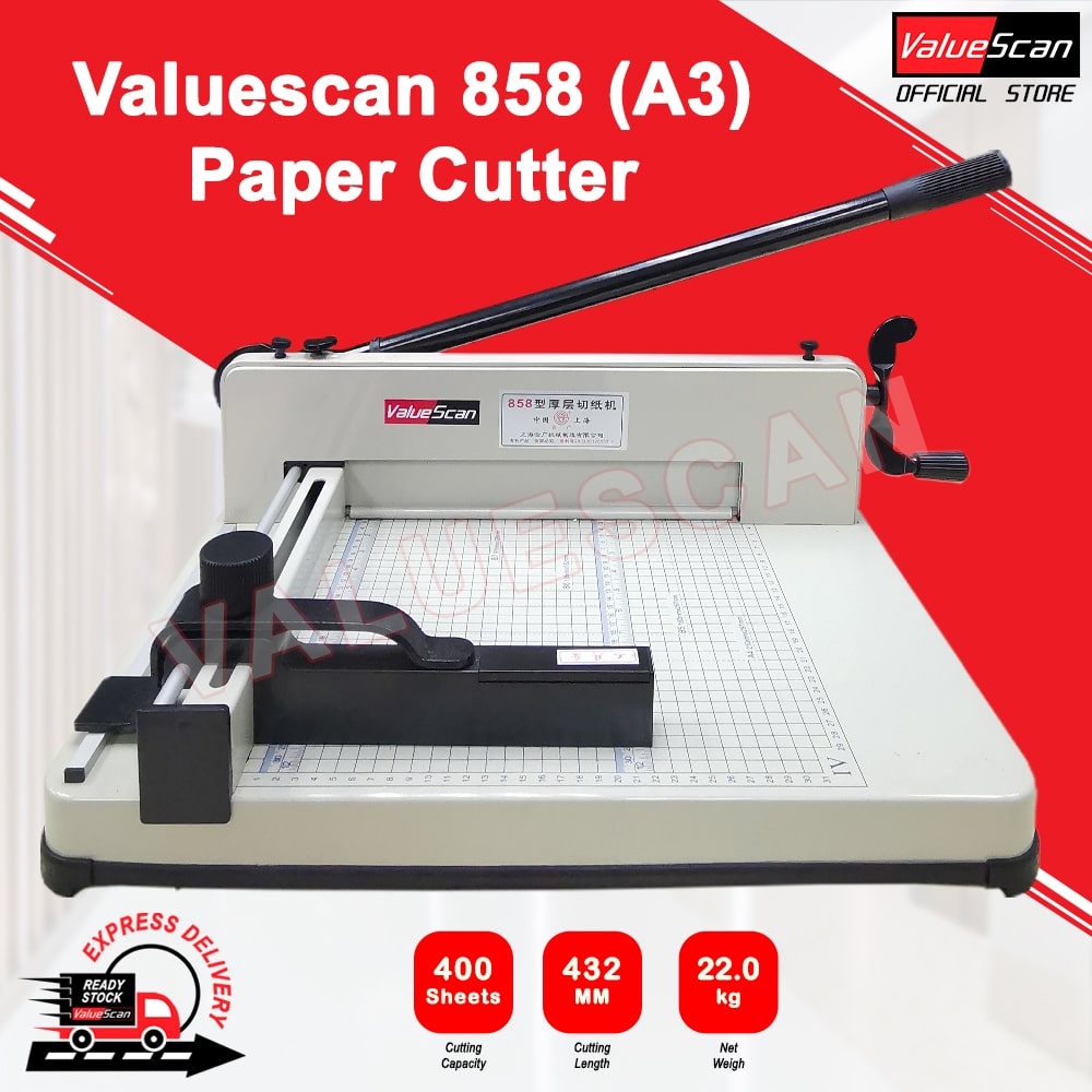 Valuescan 858 (A3) Paper Cutter / Sheet Trimmer