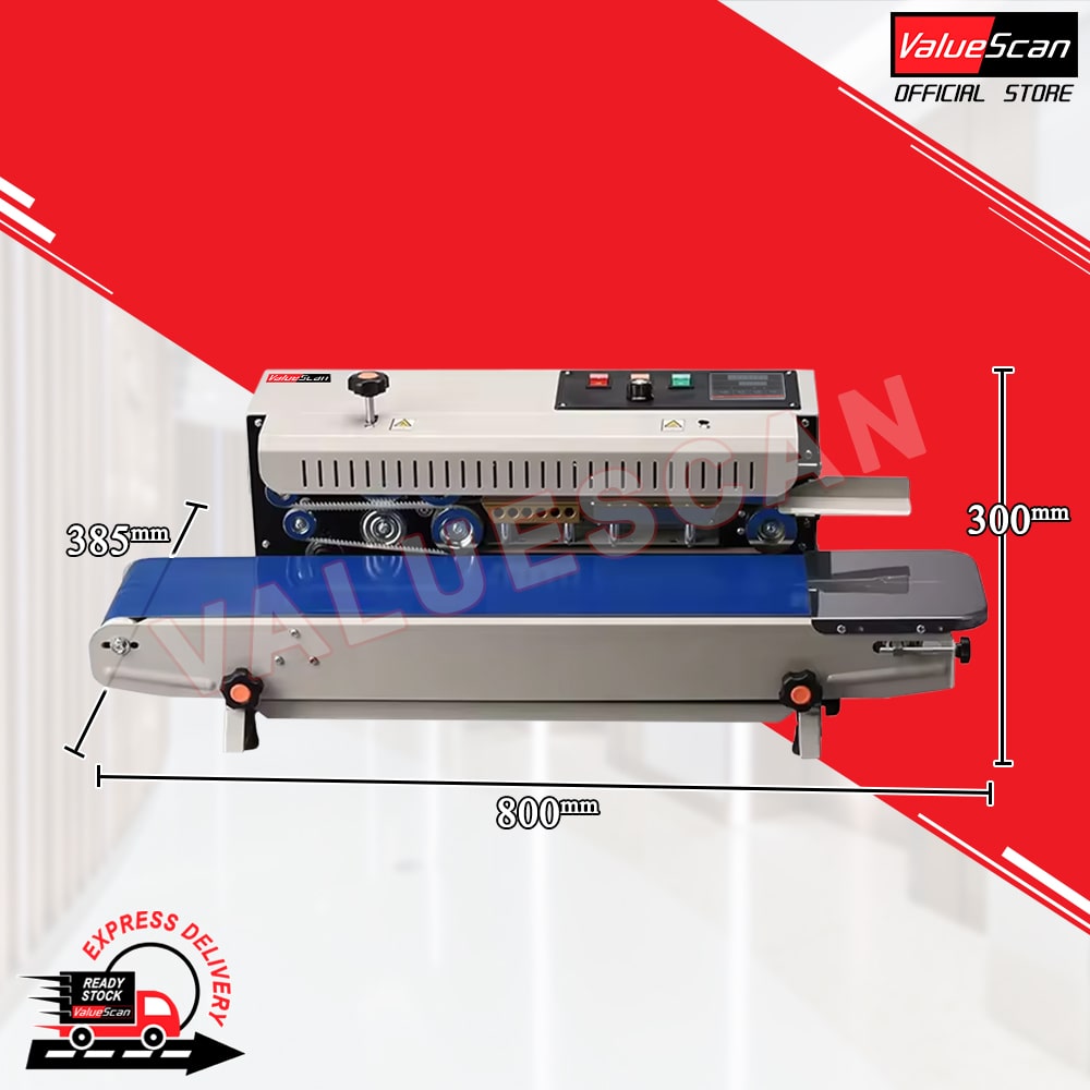 Valuescan FR-900 Continuous Band Sealer / FR 900 , FKR-900 , FKR 900 Automatic Continues Sealing Machine