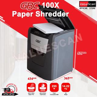 GBC 100X Paper Shredder / Shredding Machine