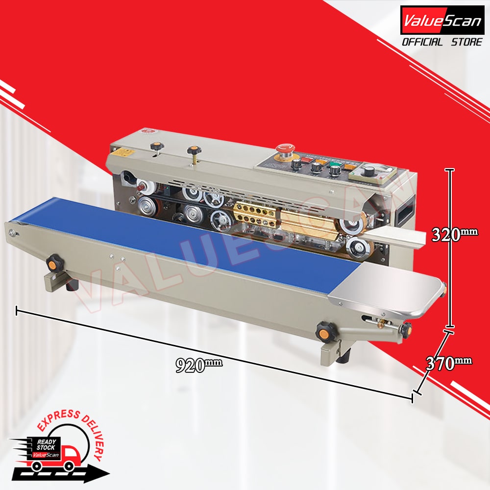 Valuescan FR-1000 Continuous Band Sealer / FR 1000 , FKR-1000 , FKR 1000 Automatic Continues Sealing Machine