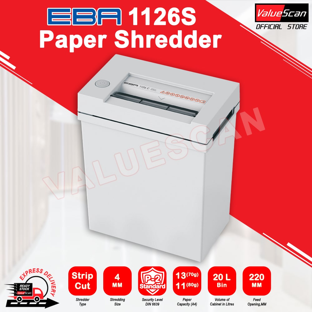 EBA 1126S Shredder Machine