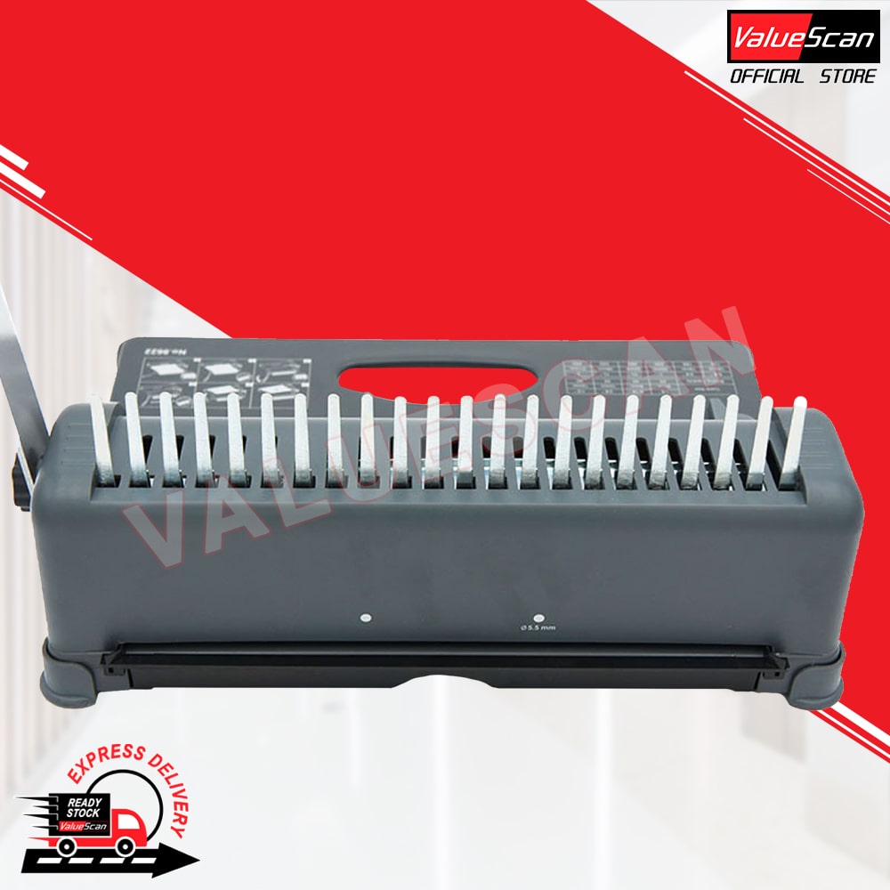 ValueScan Bright Office-8622 A4 Manual Comb Binder