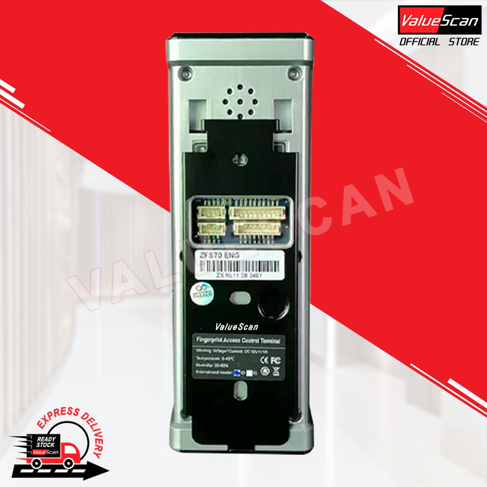 ValueScan FDA-11 Fingerprint Door Access Control System & Attendance Terminal