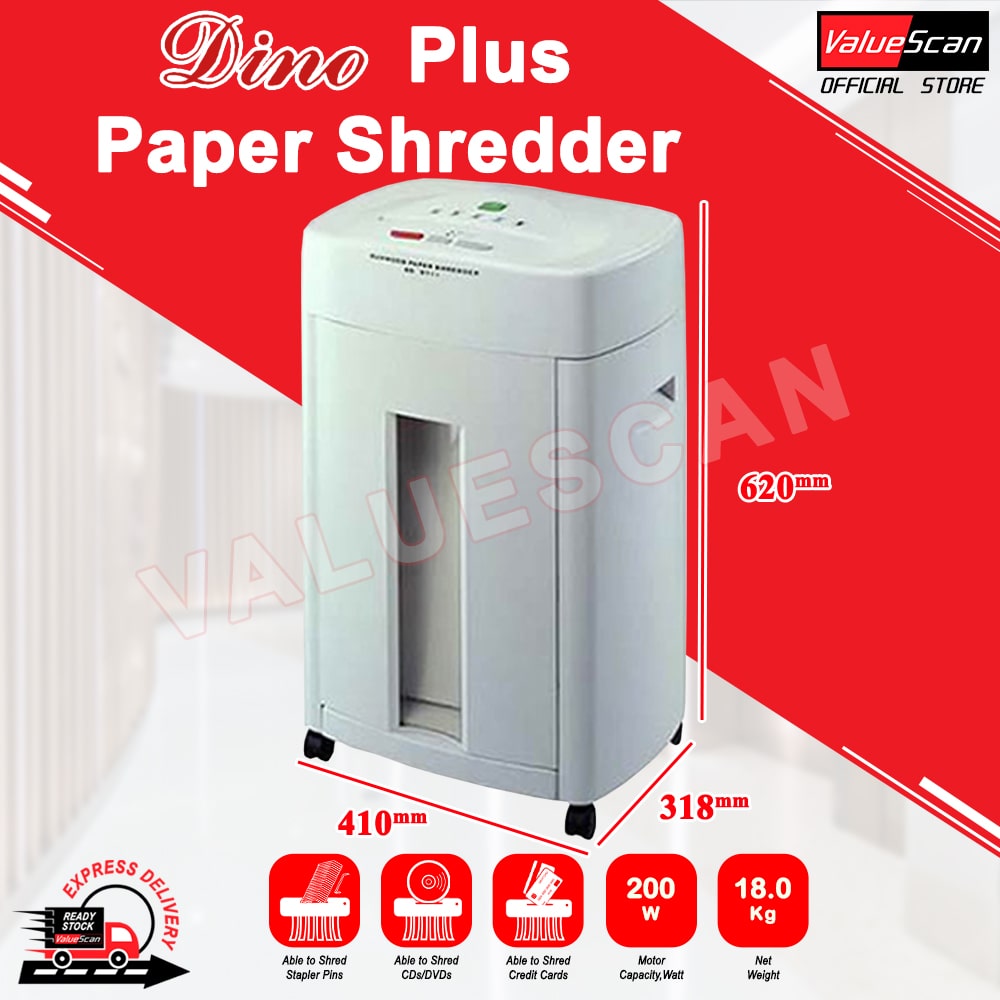 Dino Plus Paper Shredder Machine