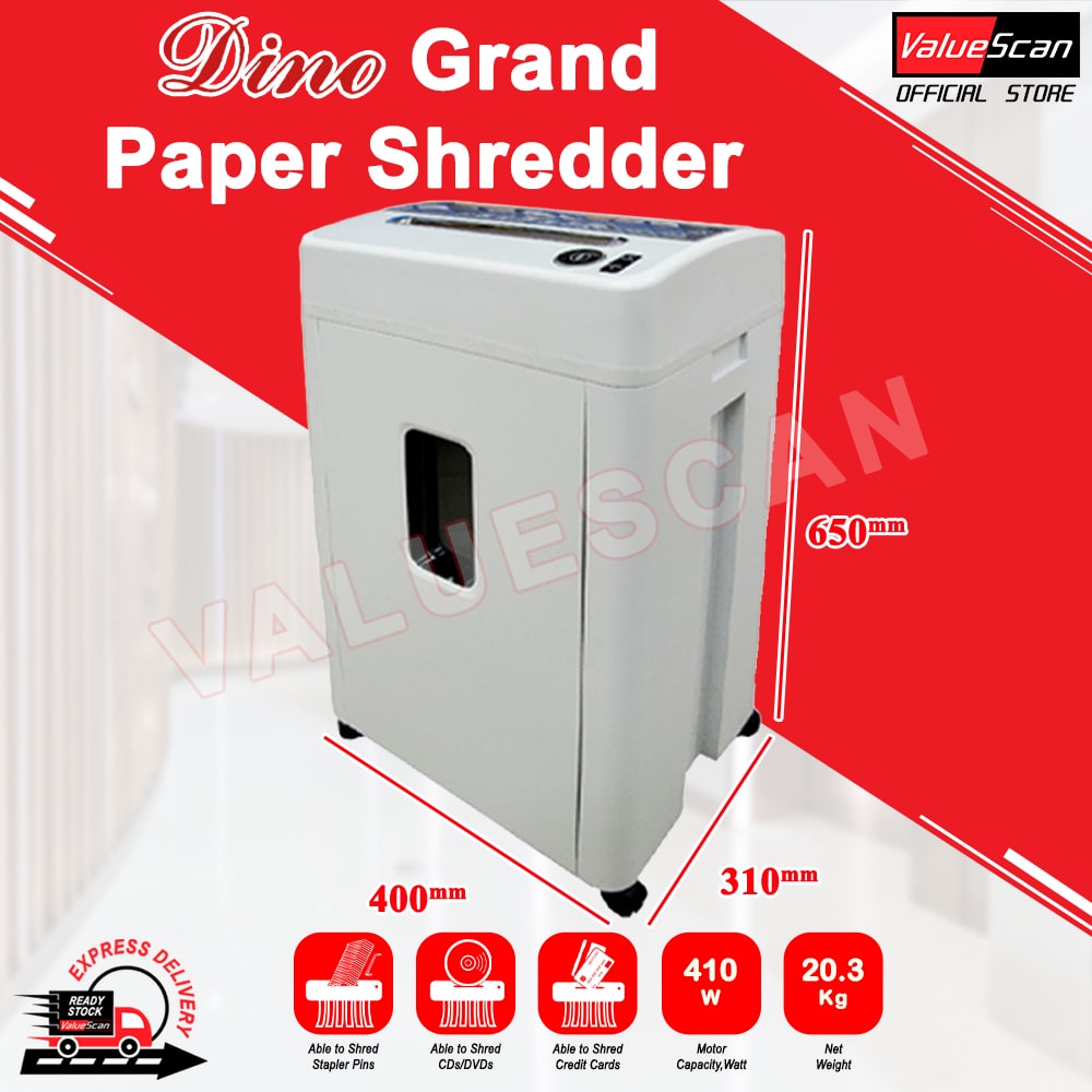 Dino Grand Paper Shredder Machine