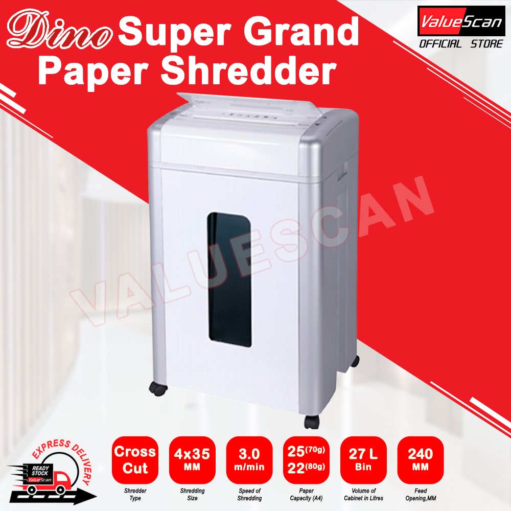 Dino Super Grand Paper Shredder Machine