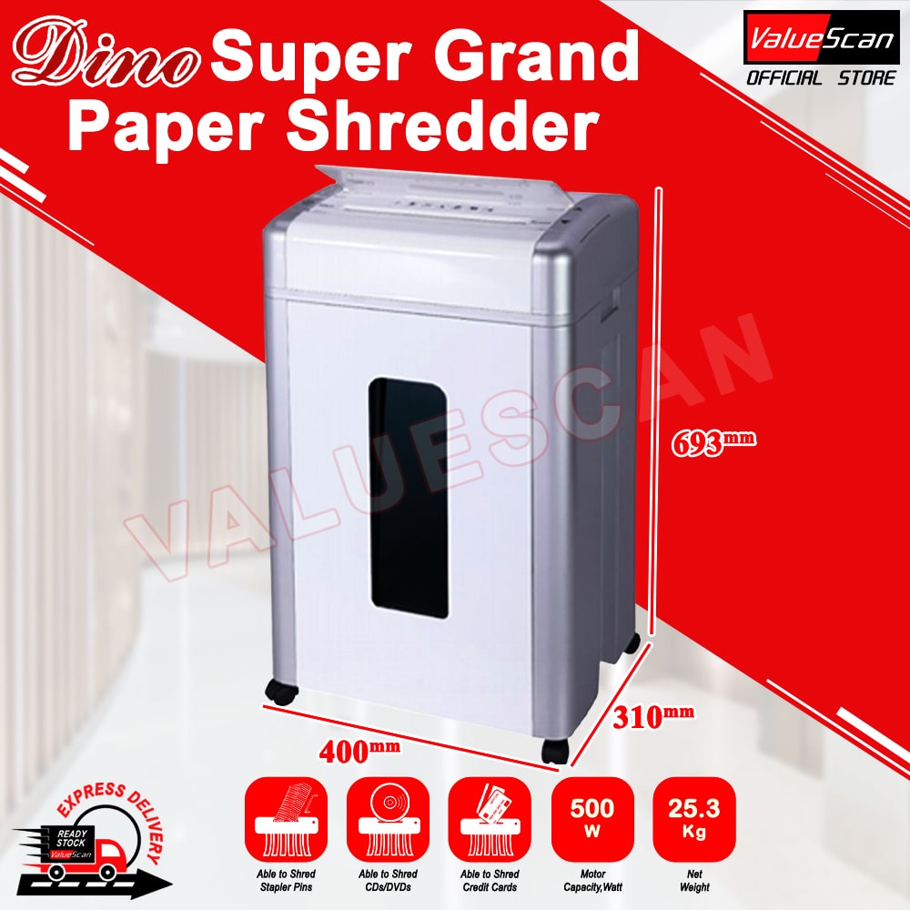 Dino Super Grand Paper Shredder Machine