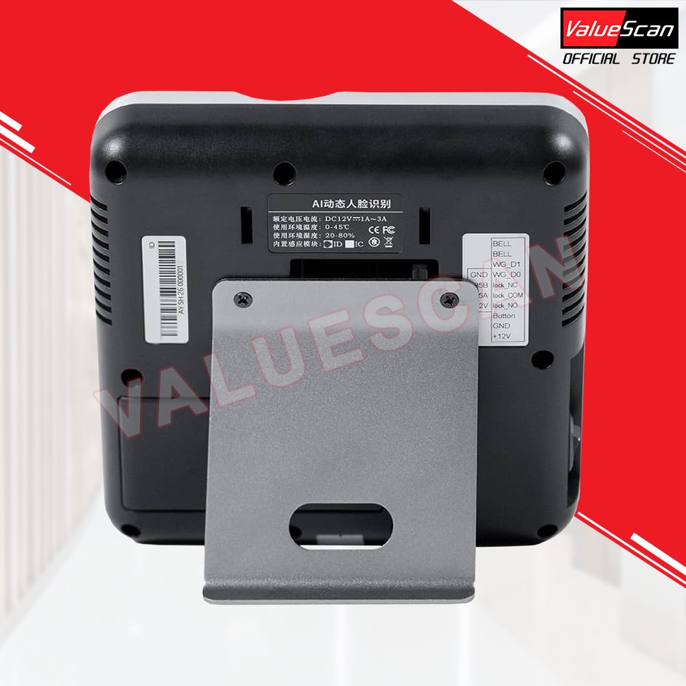 Valuescan AI01 AI Dynamic Face Recognition Time Attendance Machine Ai-01 Face Scan Machine