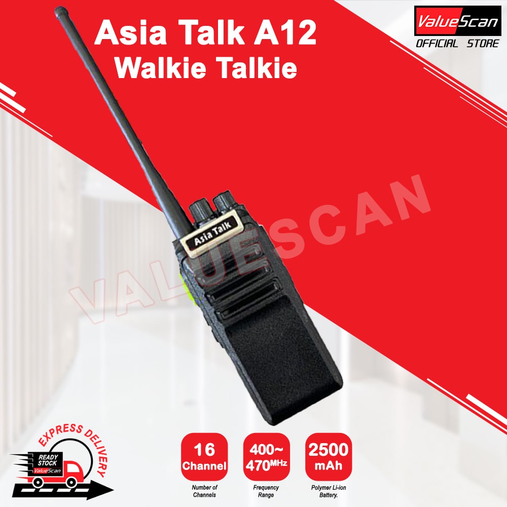 Valuescan Asia Talk A12 Walkie Talkie