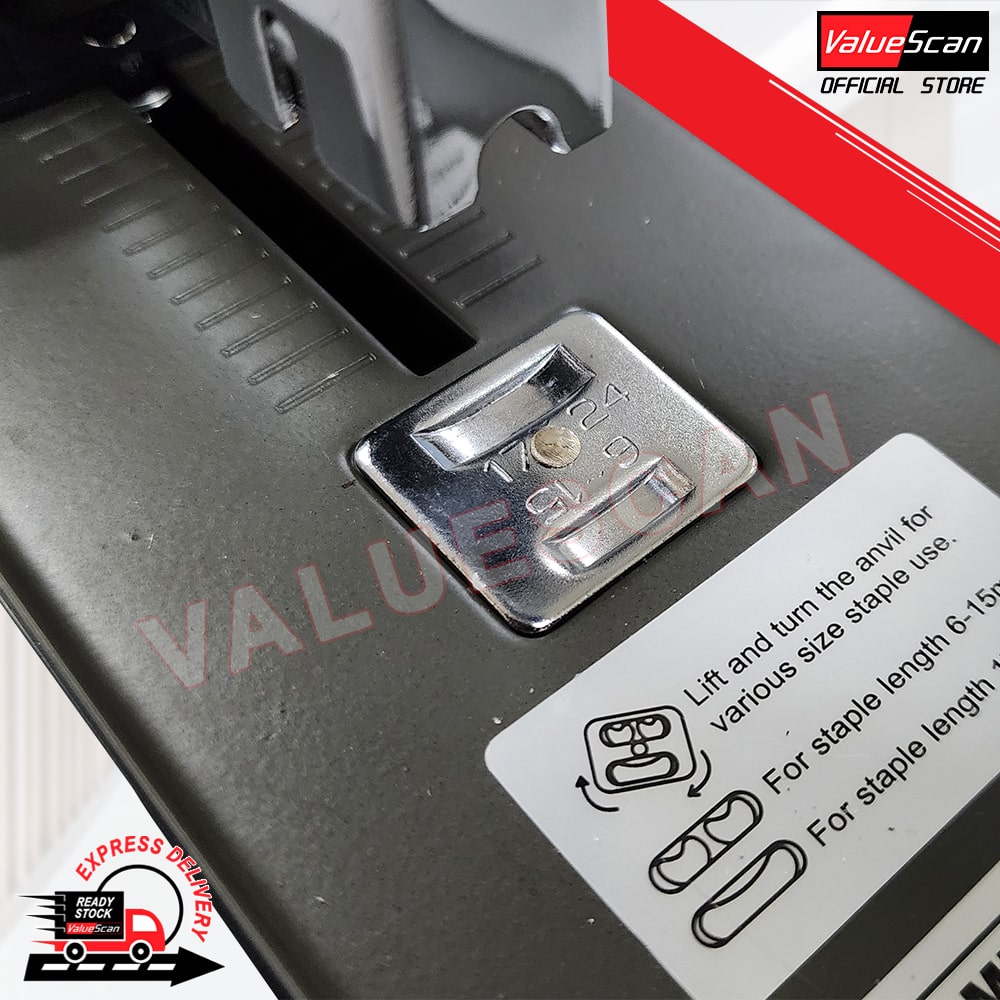 Valuescan CHDS-2324 Heavy Duty Stapler - 240 Sheets