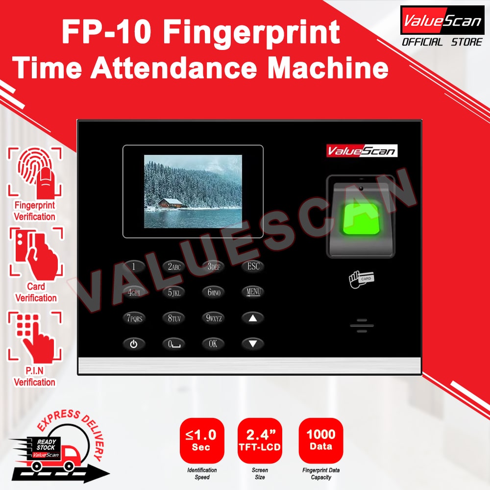 ValueScan FP-10 Fingerprint Attendance System