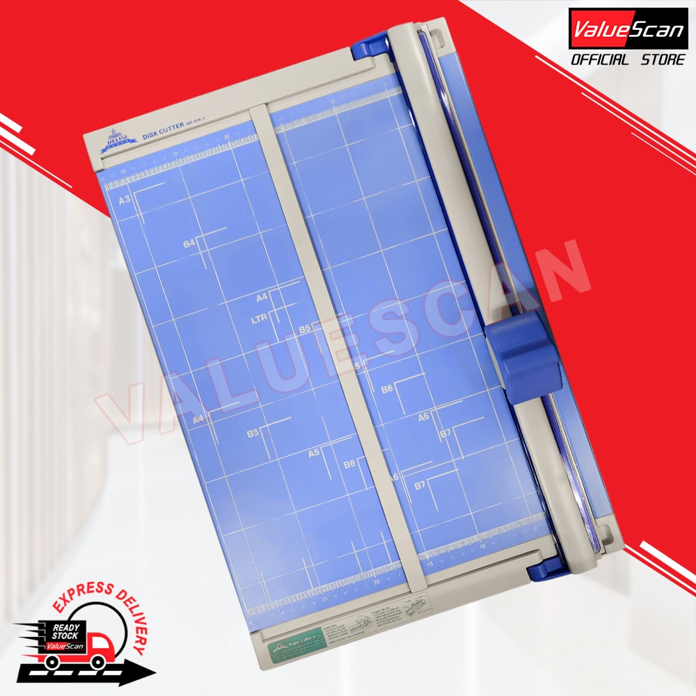 JIELISI No.919-1 A3 Rotary Paper Cutter / Sheet Trimmer