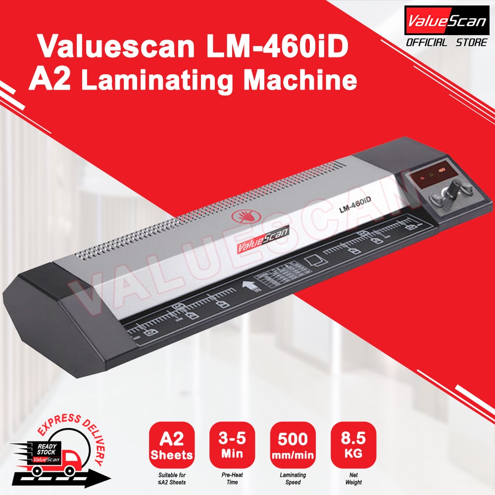 ValueScan LM-460iD A2 Laminate / Laminator / Laminating Machine