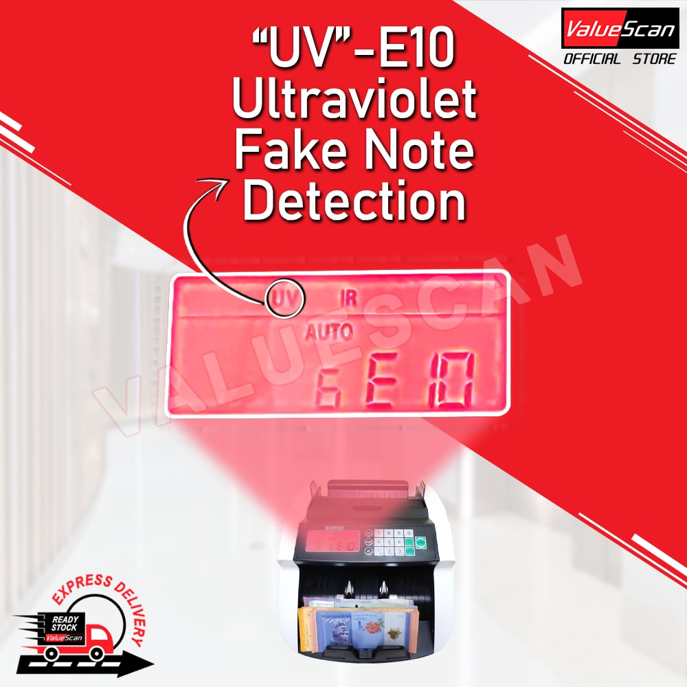 Valuescan/Effice - MC1 Money Bank Note Counting Machine / Money Count / Note Counter (3Yr Warranty)