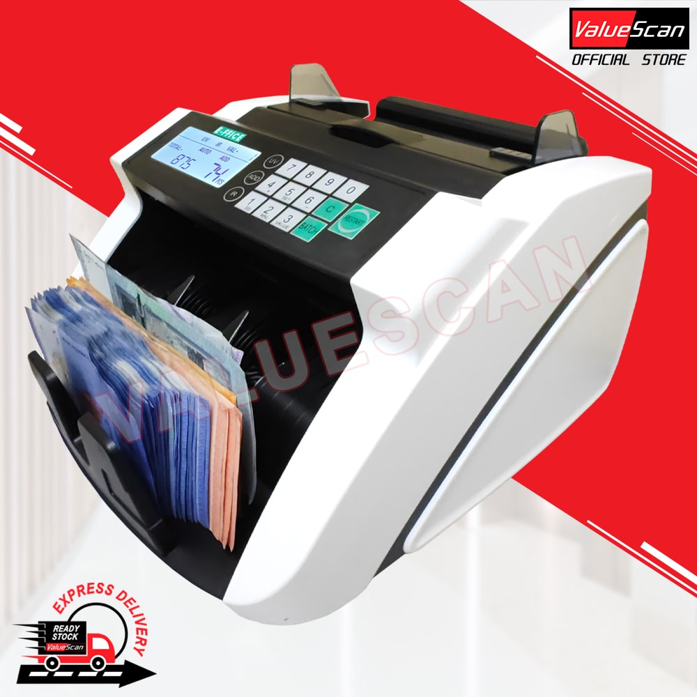 Valuescan/Effice - MC1 Money Bank Note Counting Machine / Money Count / Note Counter (3Yr Warranty)