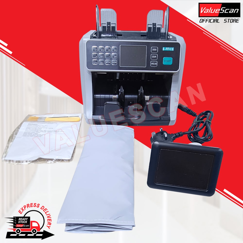 Valuescan /Effice - MC3 Money Bank Note Counting Machine / Money Count / Note Counter