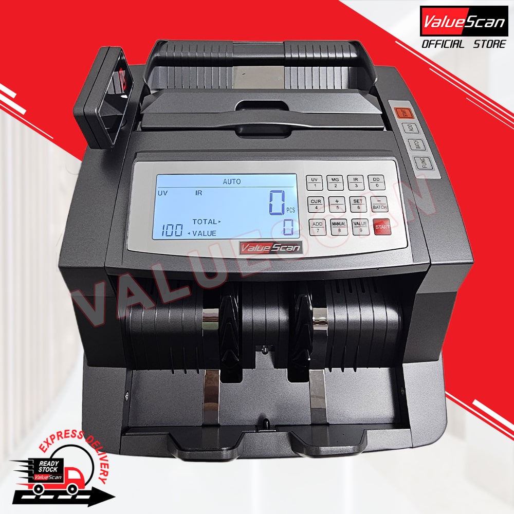 Valuescan NC-350BAT SDC Portable Note Counting with Built-in Rechargeable Battery / Bank Money Counter / Bill Counting Machi