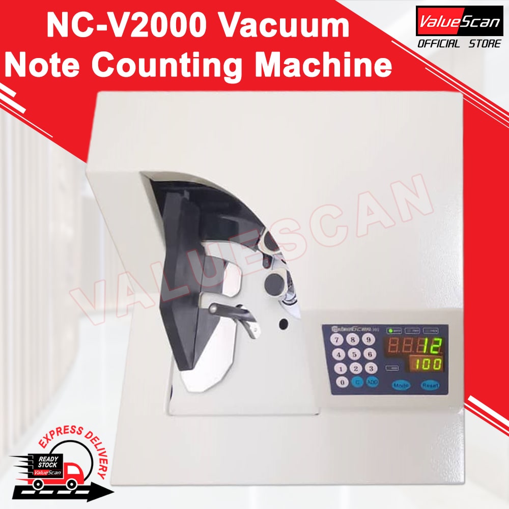 ValueScan NC-V2000 Heavy Duty Floor Standing Vacuum Counting Machine Spindle Bank Note Counting Machine