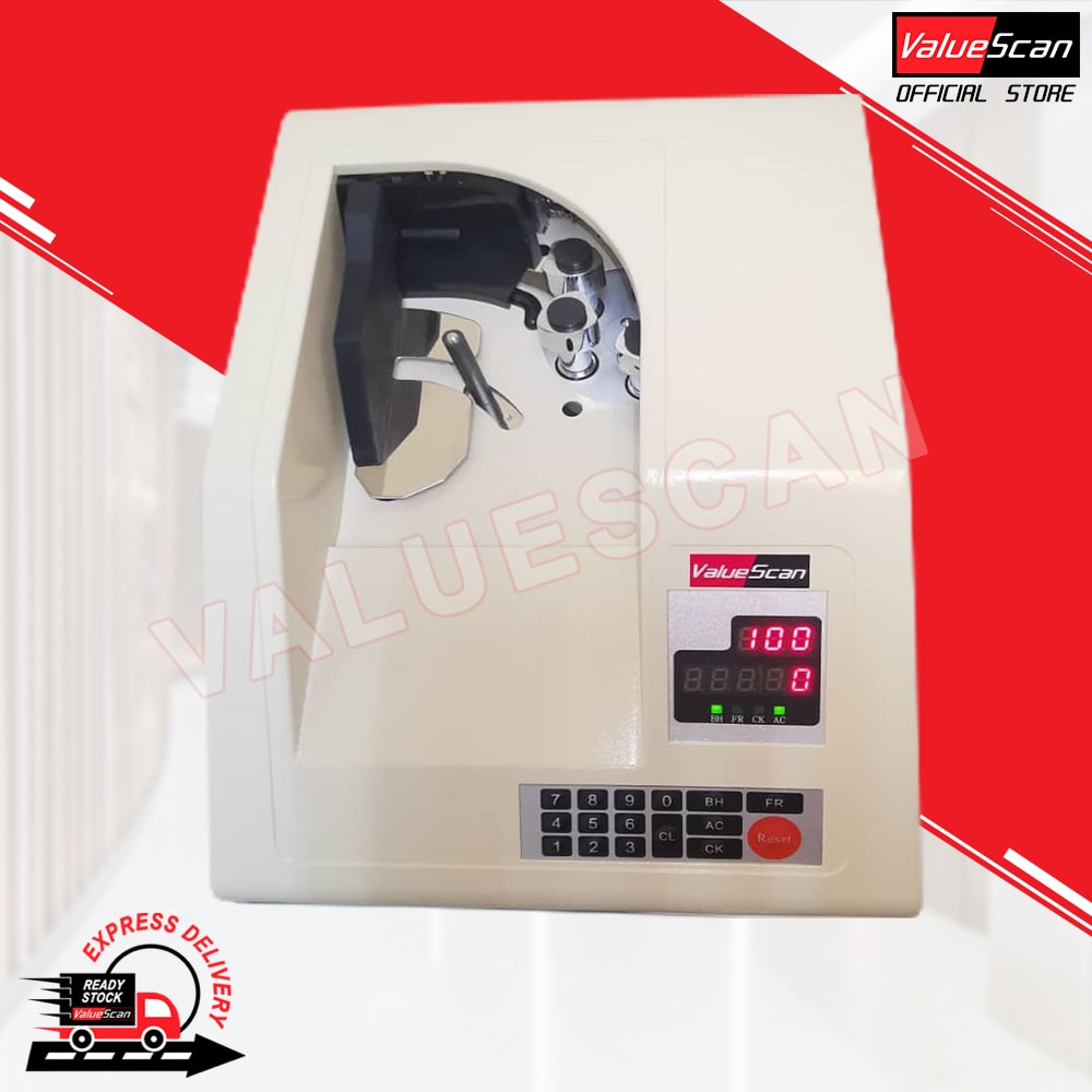 ValueScan NC-V3000 Vacuum Money Counter Bank Note Bill Counting Machine