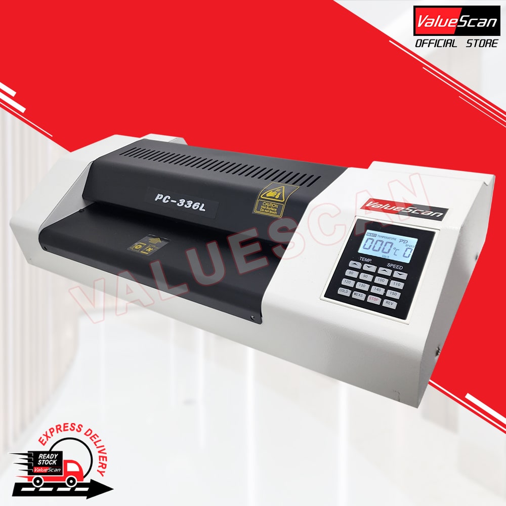 Valuescan PC-336L A3 Laminating Machine with 6 rollers / Laminate / Laminator
