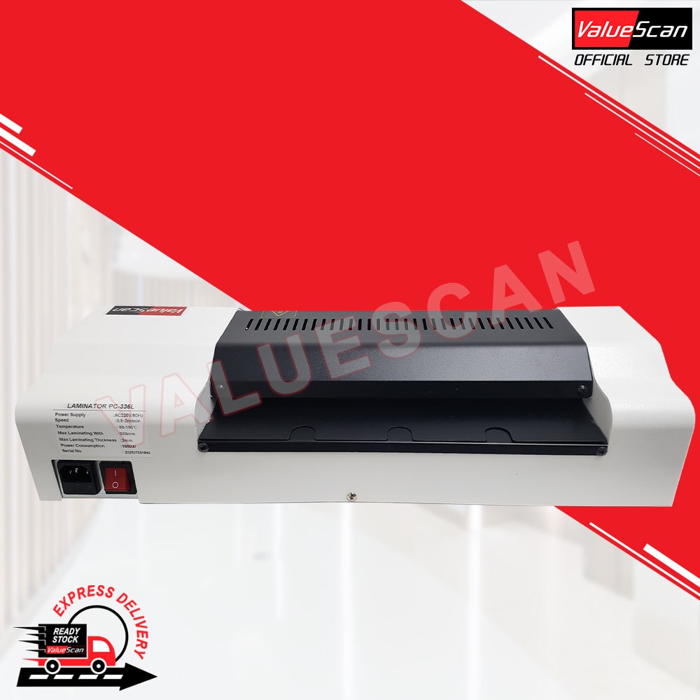 Valuescan PC-336L A3 Laminating Machine with 6 rollers / Laminate / Laminator