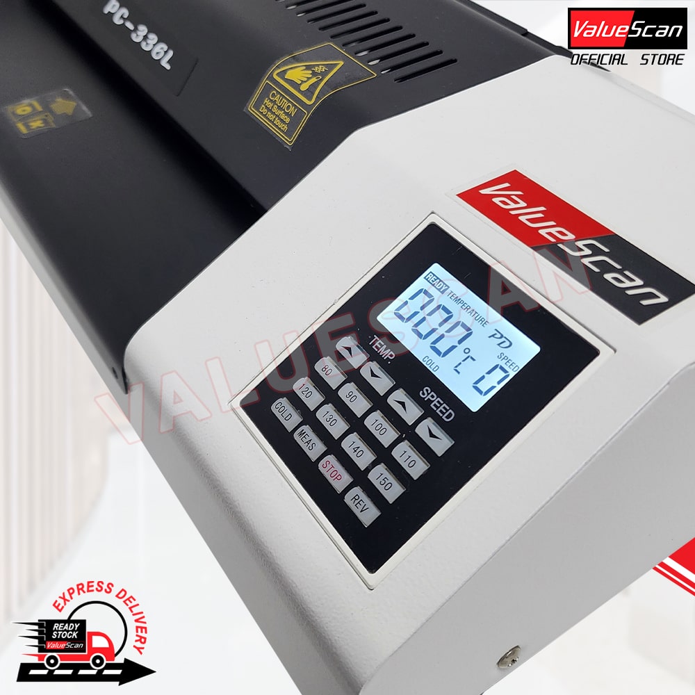 Valuescan PC-336L A3 Laminating Machine with 6 rollers / Laminate / Laminator