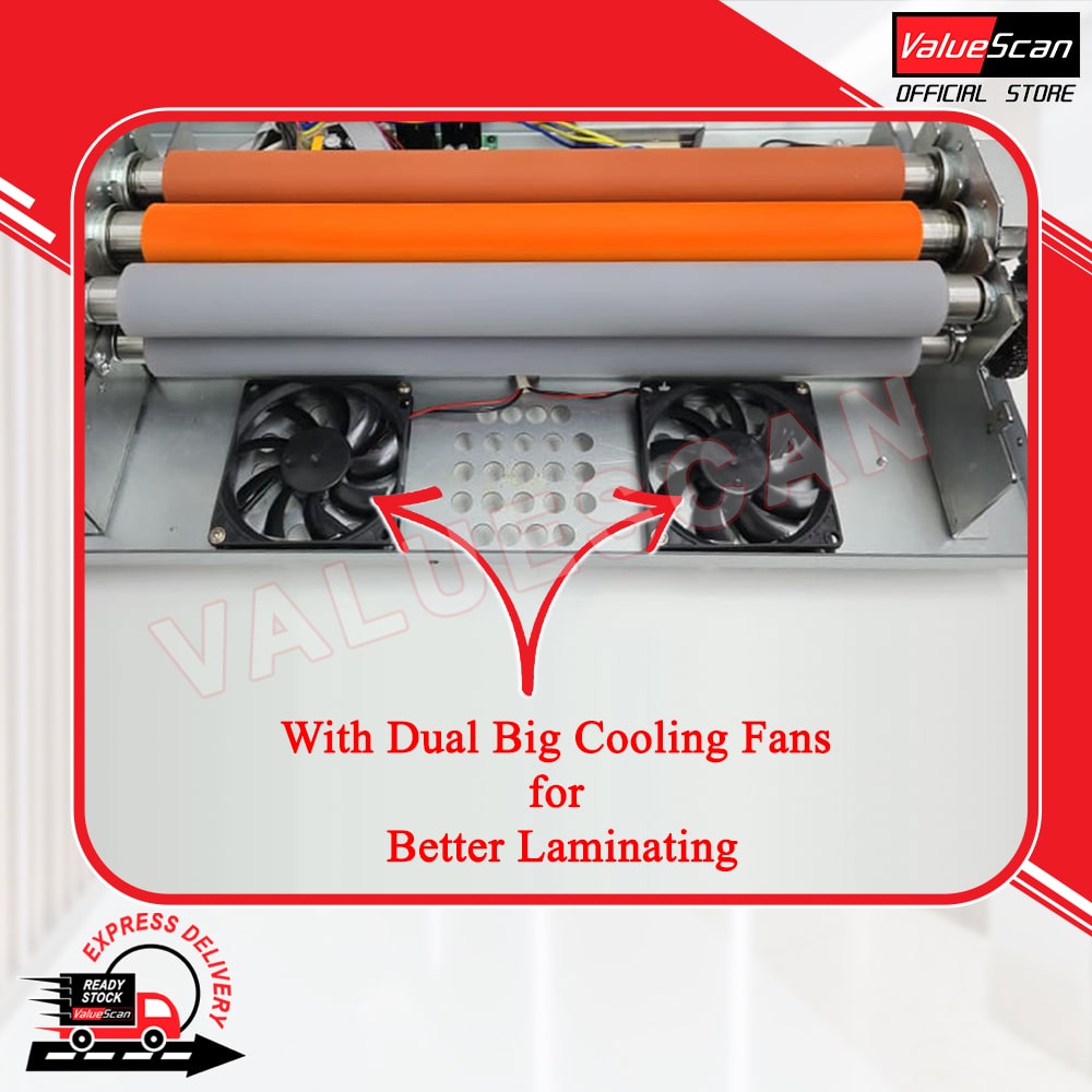 Valuescan PC-336L A3 Laminating Machine with 6 rollers / Laminate / Laminator