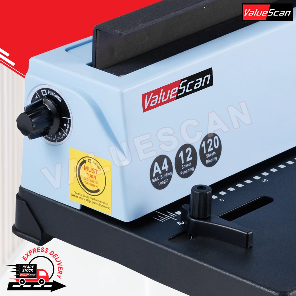 TD-130 A4 Double Loop Wire Binding Machine