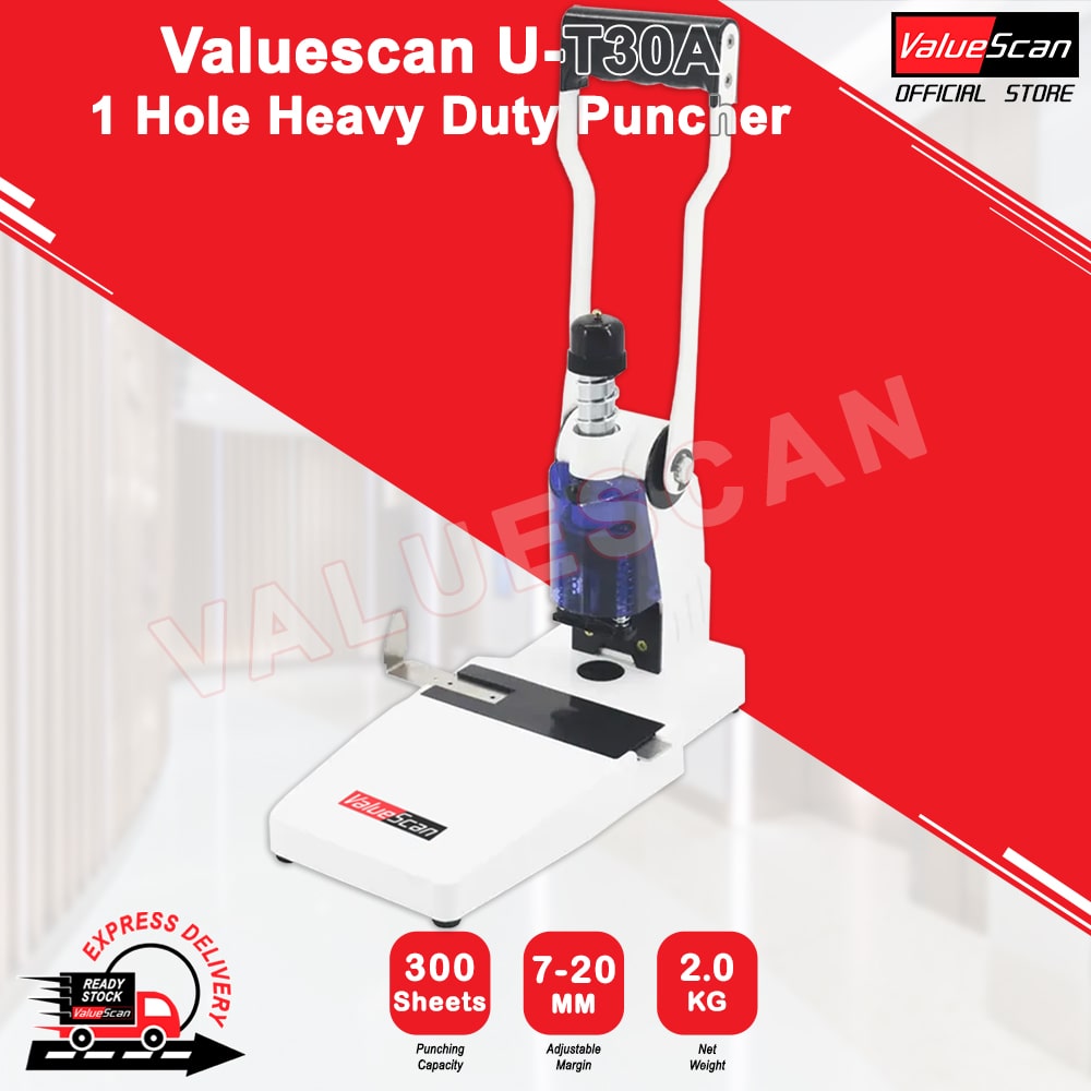 Valuescan U-T30A 1 Hole Heavy Duty Puncher