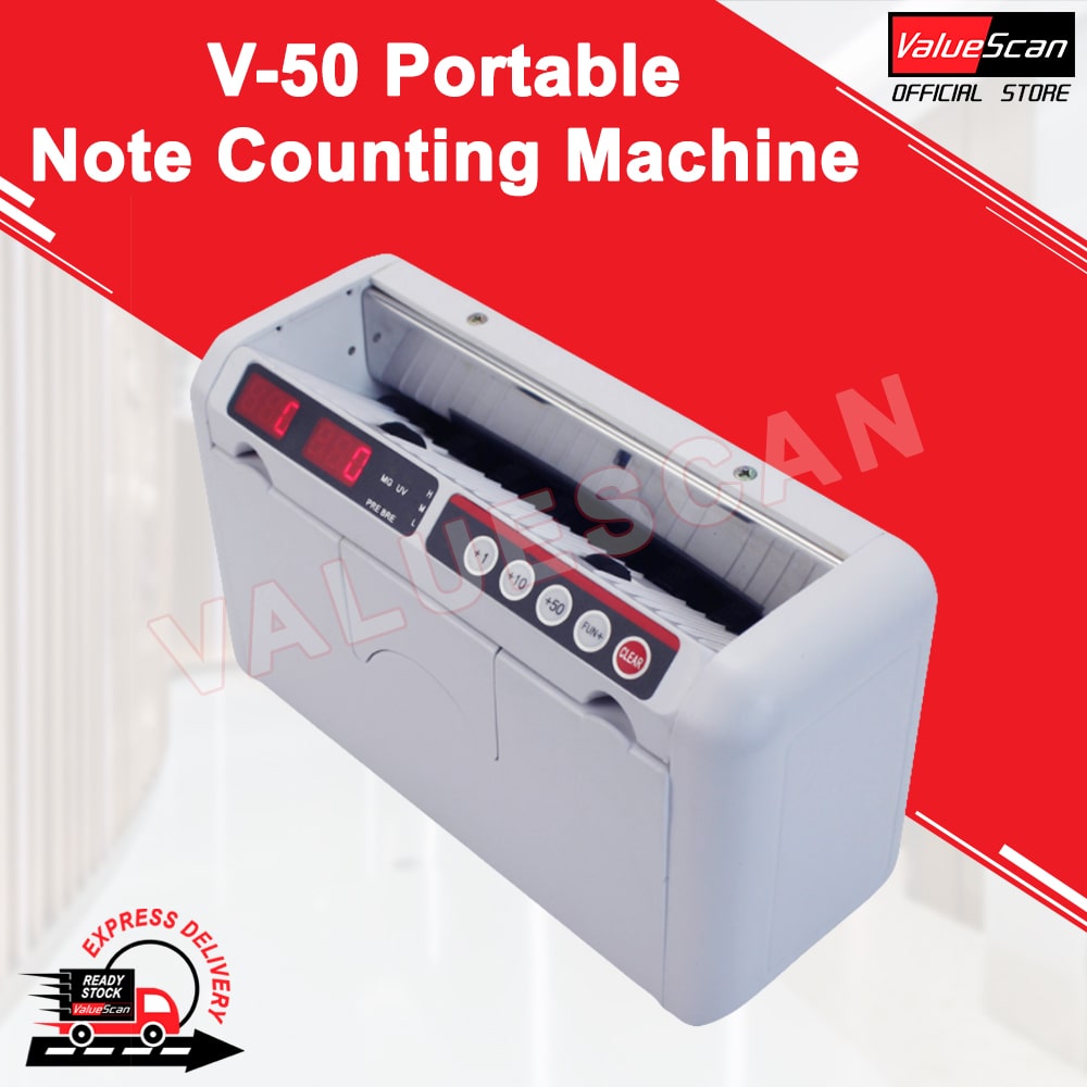 ValueScan V-50 Portable Money Bank Bill Counting Machine