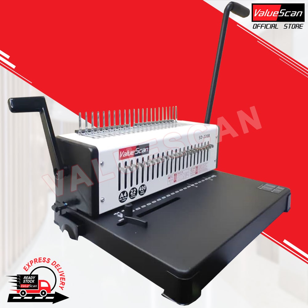 Valuescan SD-220B A4 Comb Binding Machine
