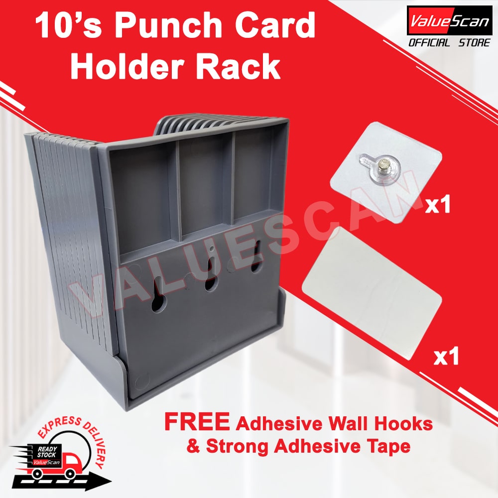 5s / 10s / 24s / 50s Slot Time Recorder Punch Card Rack / Punch Card Holder