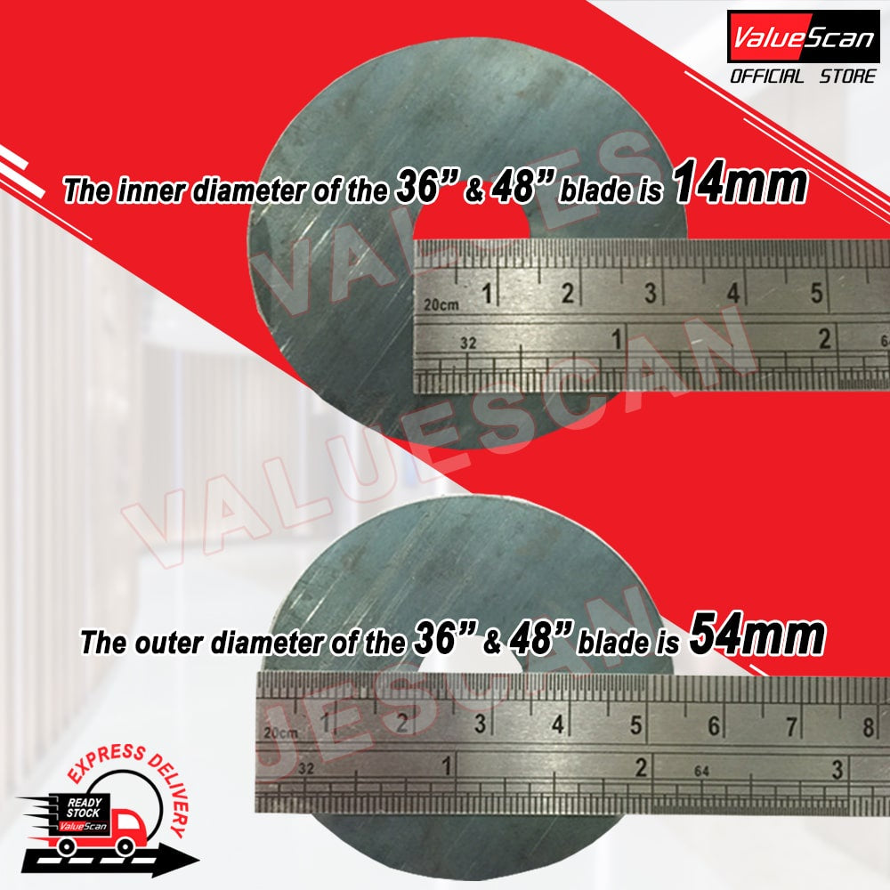 Fangling Cutter Blade Only / Tungsten Steel Blade for 36" & 48"