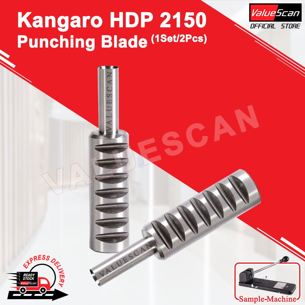 Kangaro HDP 2150 Heavy Duty Puncher 6mm Blade (1 Set / 2 Pcs)